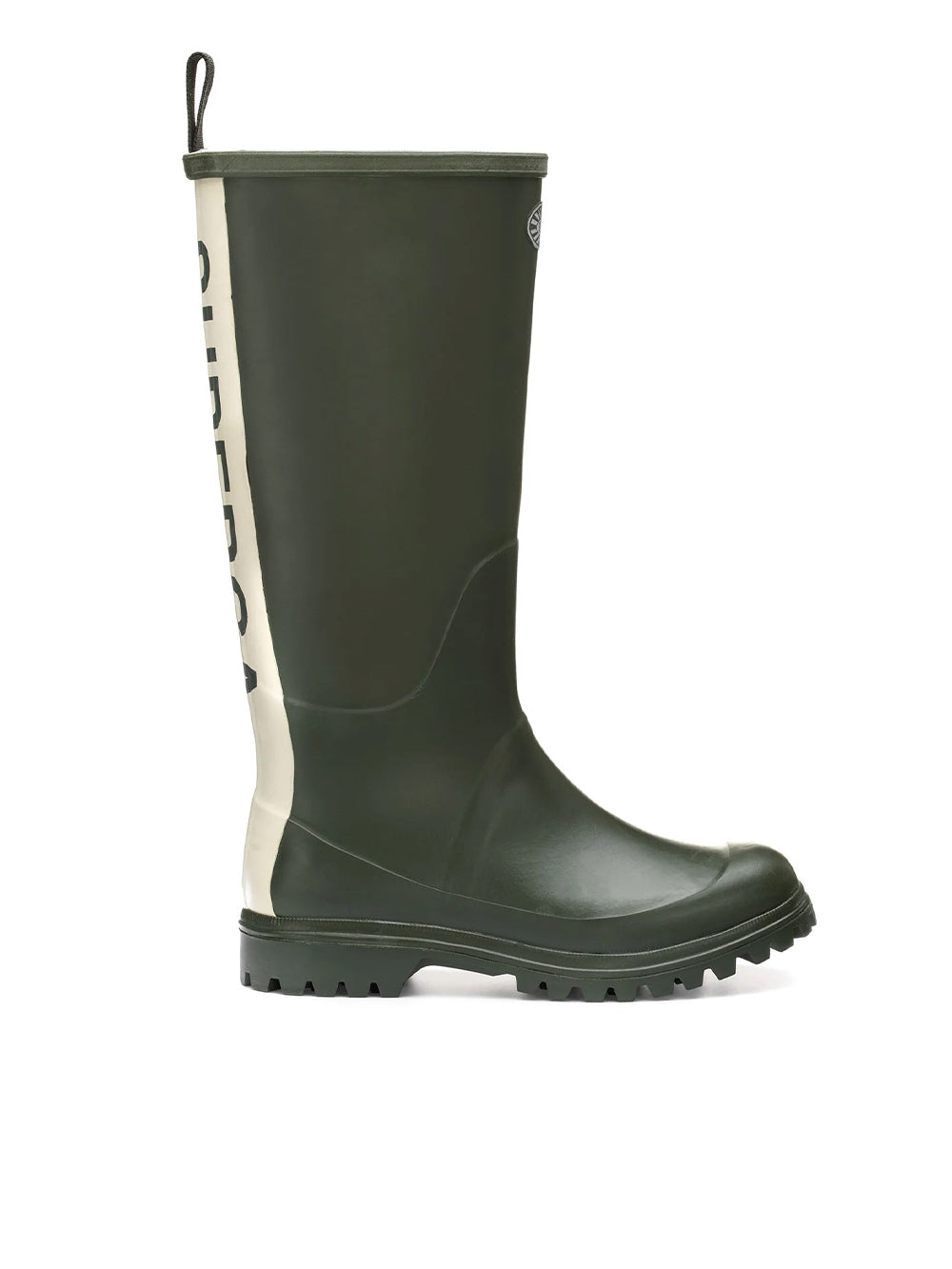 Stivale W.799 Rubber Boots Lettering SUPERGA Donna - Verde