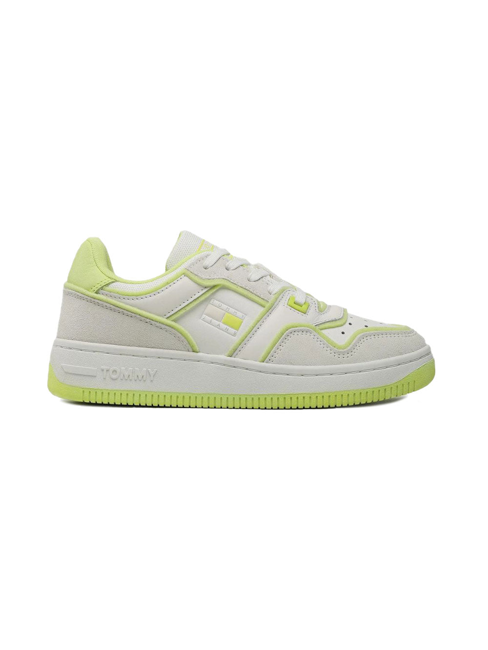Sneakers Basse Basket Low Cut TOMMY HILFIGER Donna - Bianco