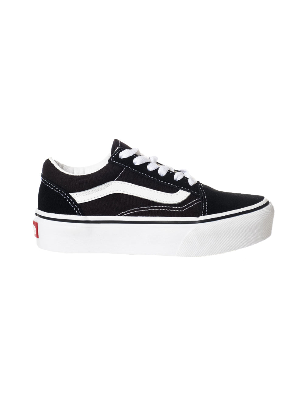Sneakers Basse Old Skool Plat VANS Bambino - Nero