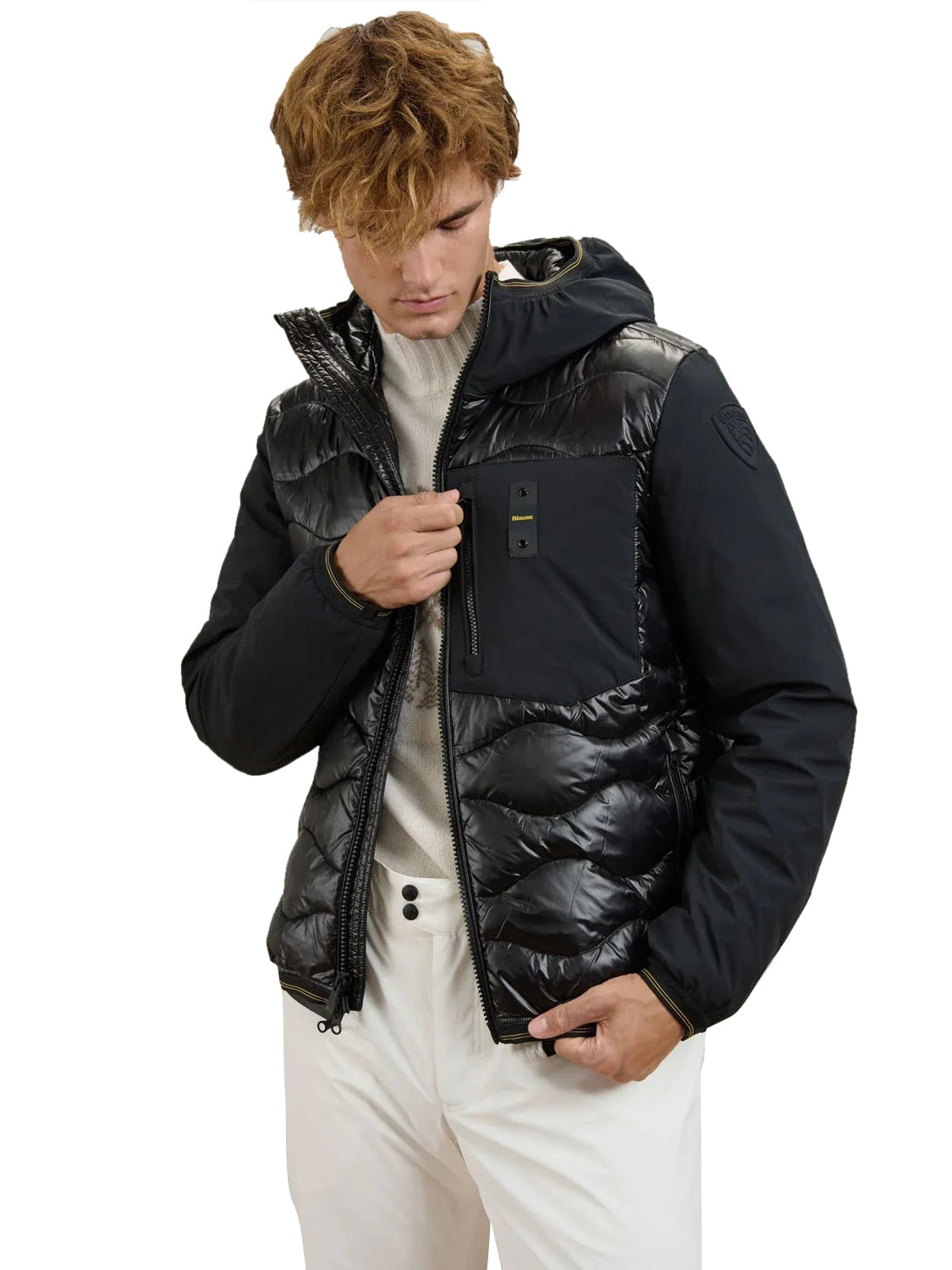 Giubbotto Albert BLAUER Uomo - Nero