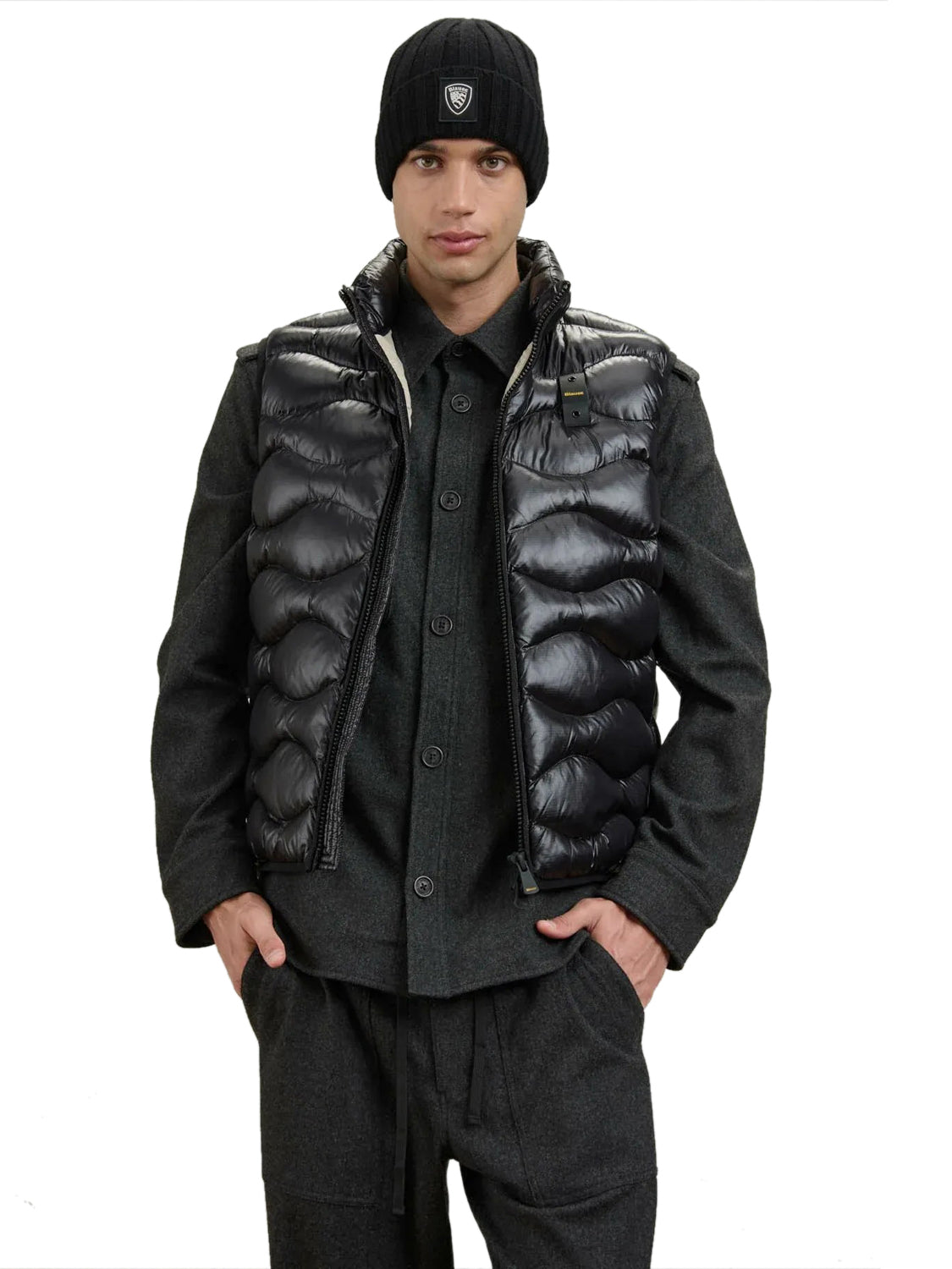 Gilet Danny BLAUER Uomo - Nero