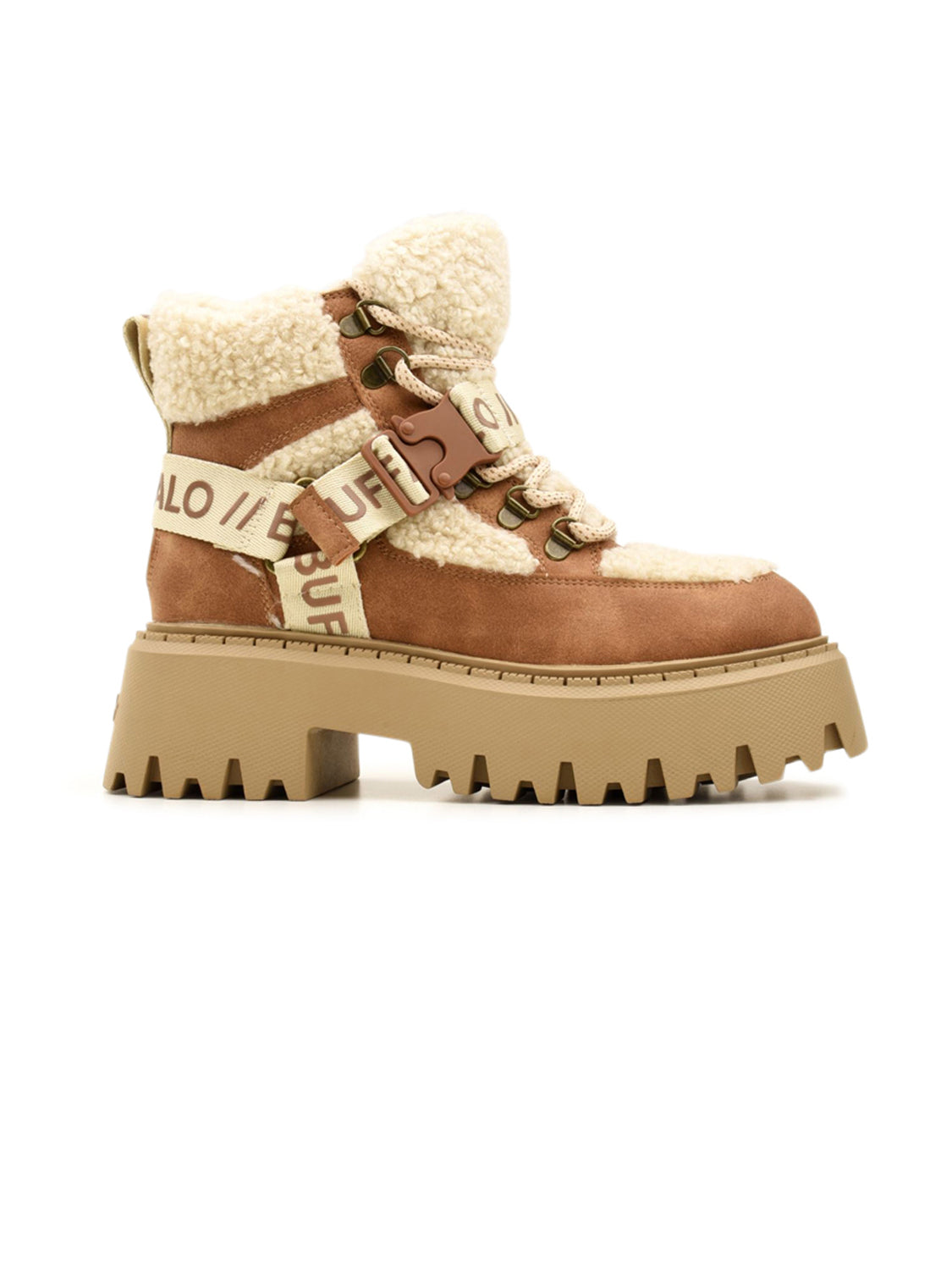Stivaletto Aspen Com Mid Warm vegan BUFFALO Donna - Marrone