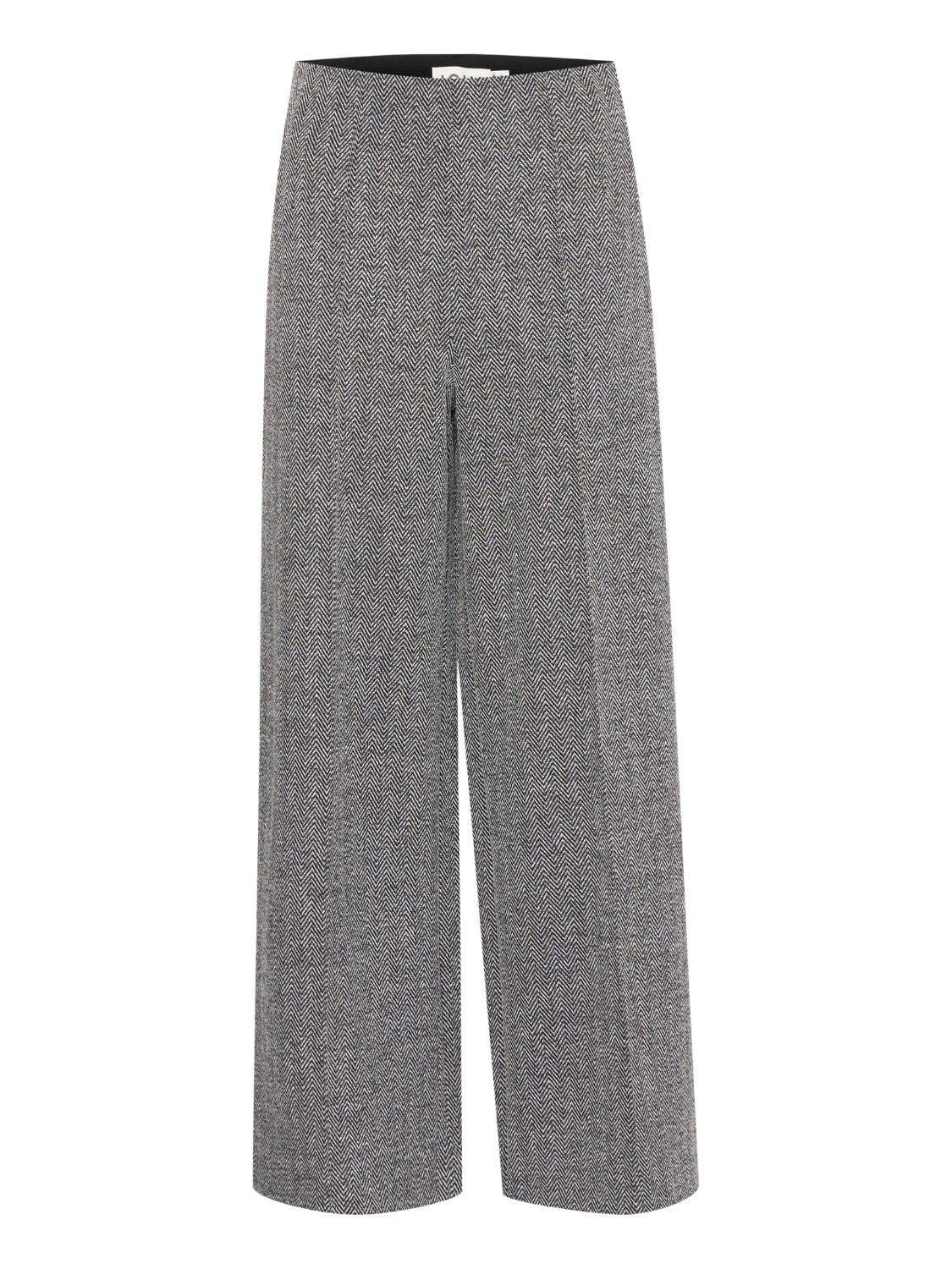 Pantalone IHKATE JACQUARD ICHI Donna - Grigio