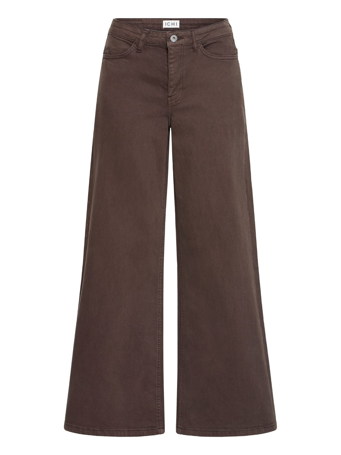 Jeans IHZIGGY WIDE ICHI Donna - Marrone