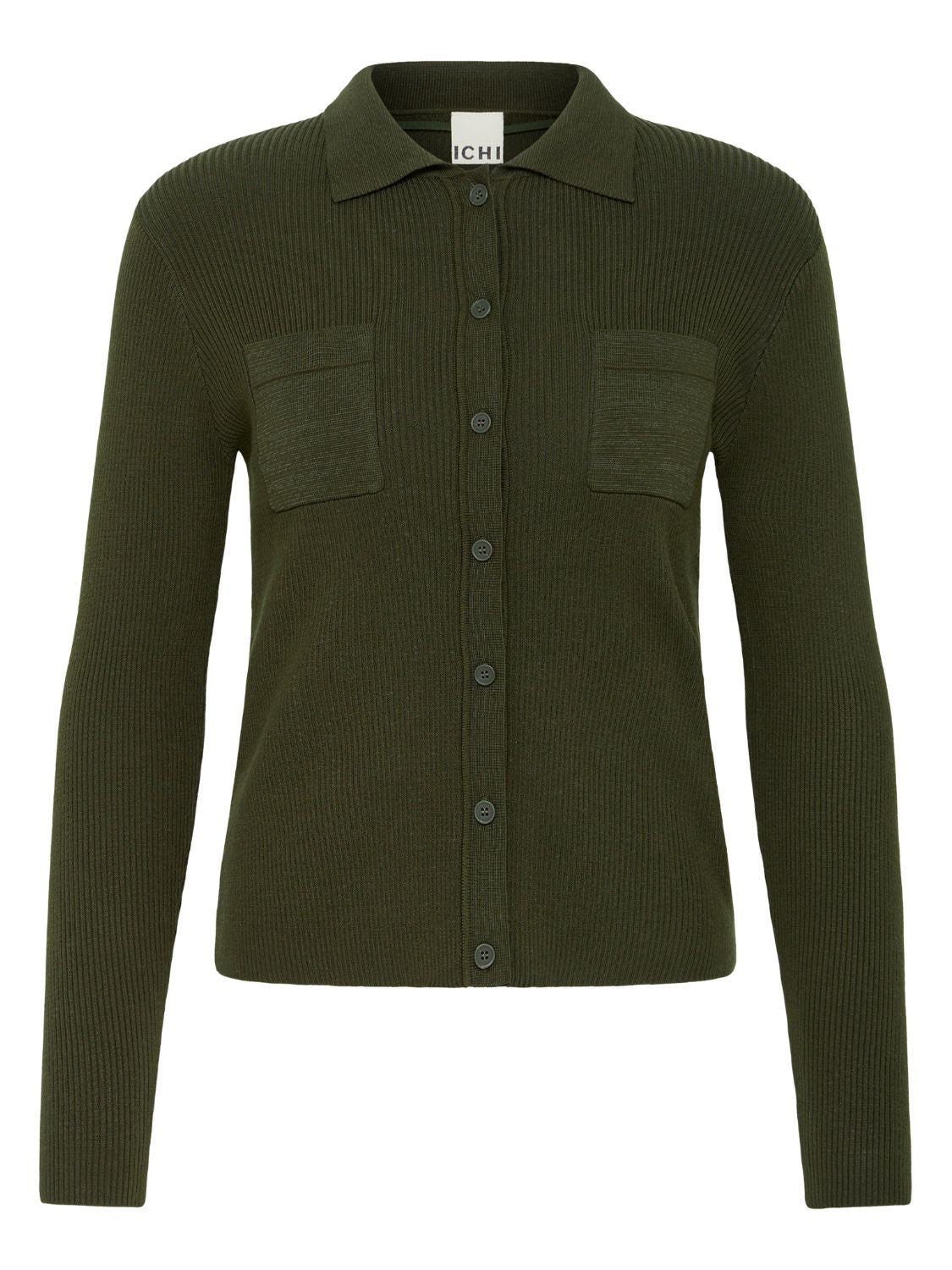 Cardigan IHLULS POLO ICHI Donna - Verde