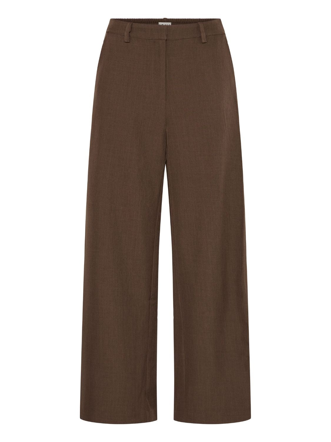 Pantalone IHFAVA WIDE ICHI Donna - Marrone