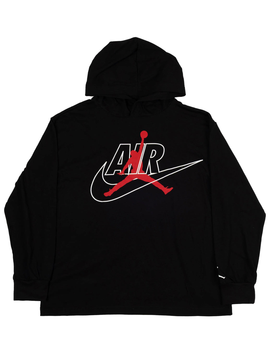 Felpa Jumpman Air Hooded JORDAN Bambino - Nero