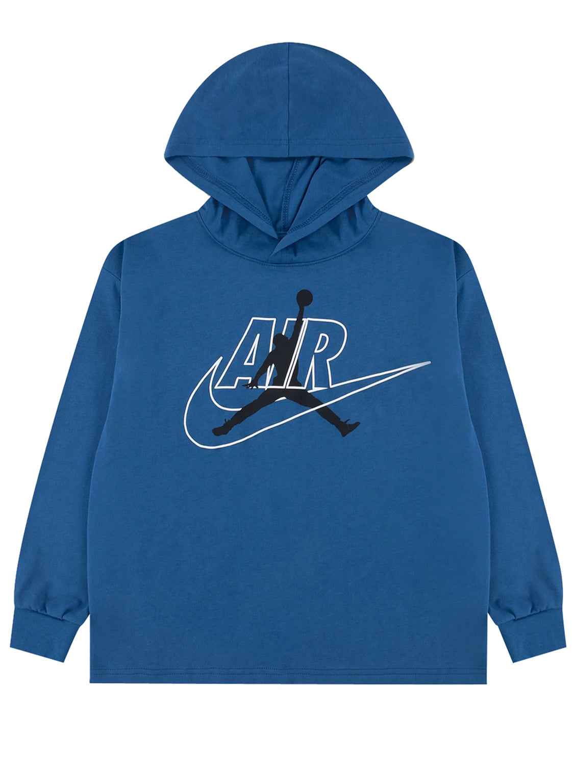 Felpa Jumpman Air Hooded JORDAN Bambino - Blue