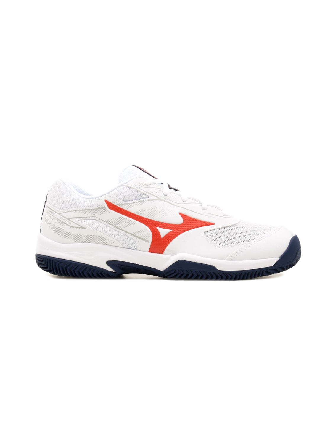 Scarpa Tennis Break Shot 5 CC MIZUNO Uomo - Bianco