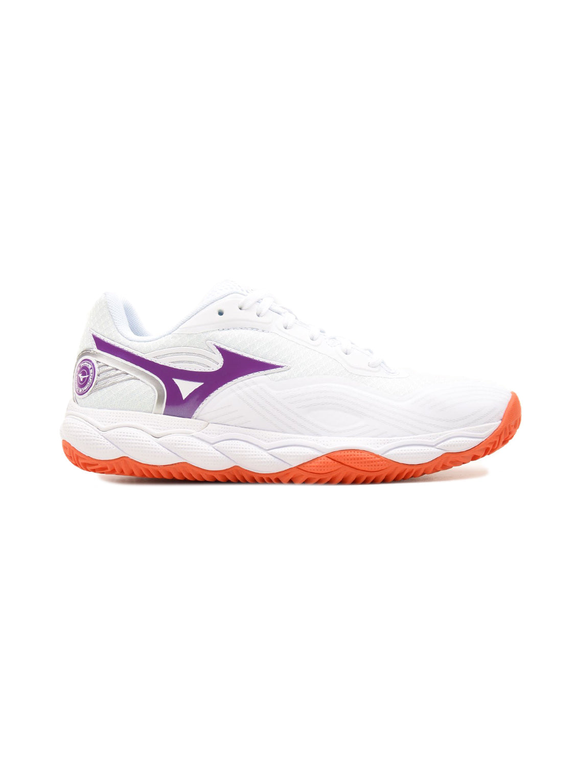 Scarpa Tennis Wave Enforce Court 2 CC MIZUNO Donna - Bianco