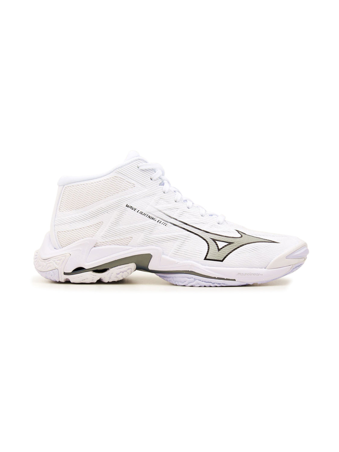 Scarpa Volley Wave Lightning Elite Mid MIZUNO Unisex - Bianco