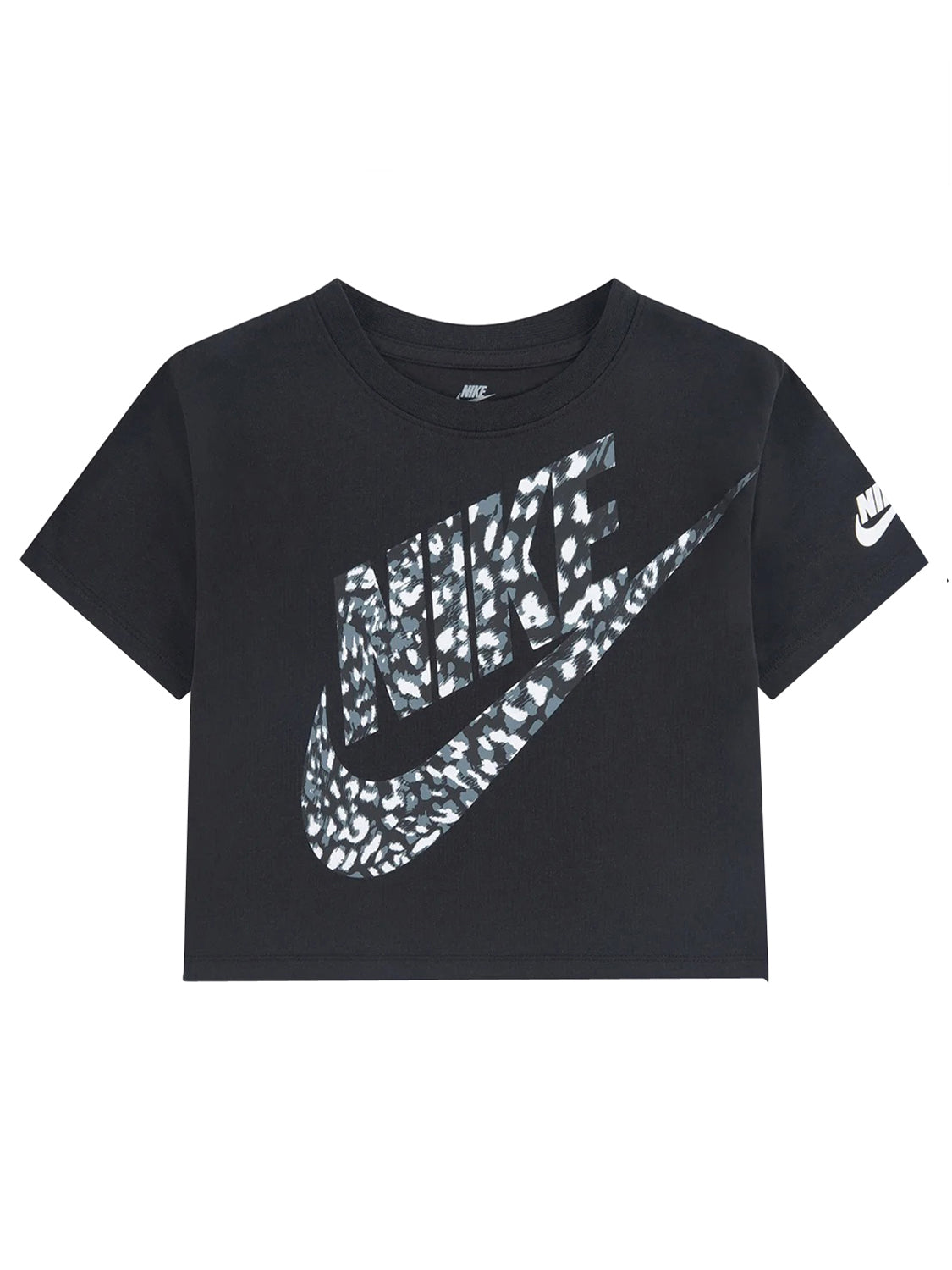 T-shirt Girls Animal NIKE Bambina - Nero