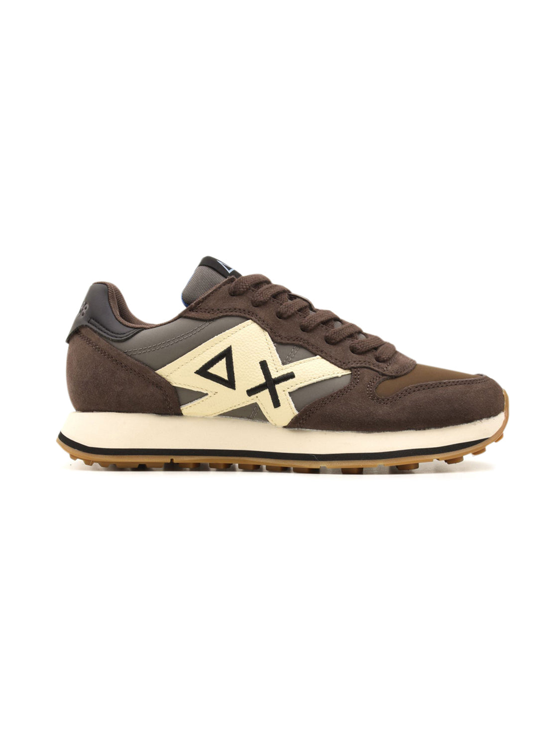 Sneakers Basse Jaki 2.0 Bicolor SUN68 Uomo - Marrone