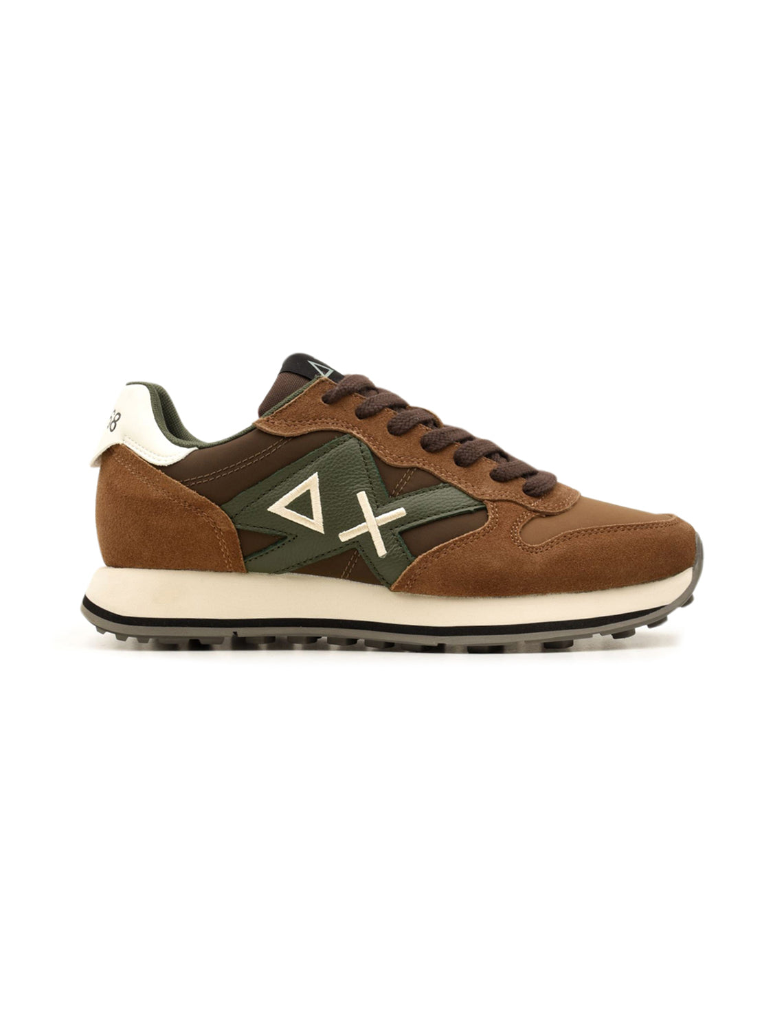 Sneakers Basse Jaki 2.0 Bicolor SUN68 Uomo - Marrone