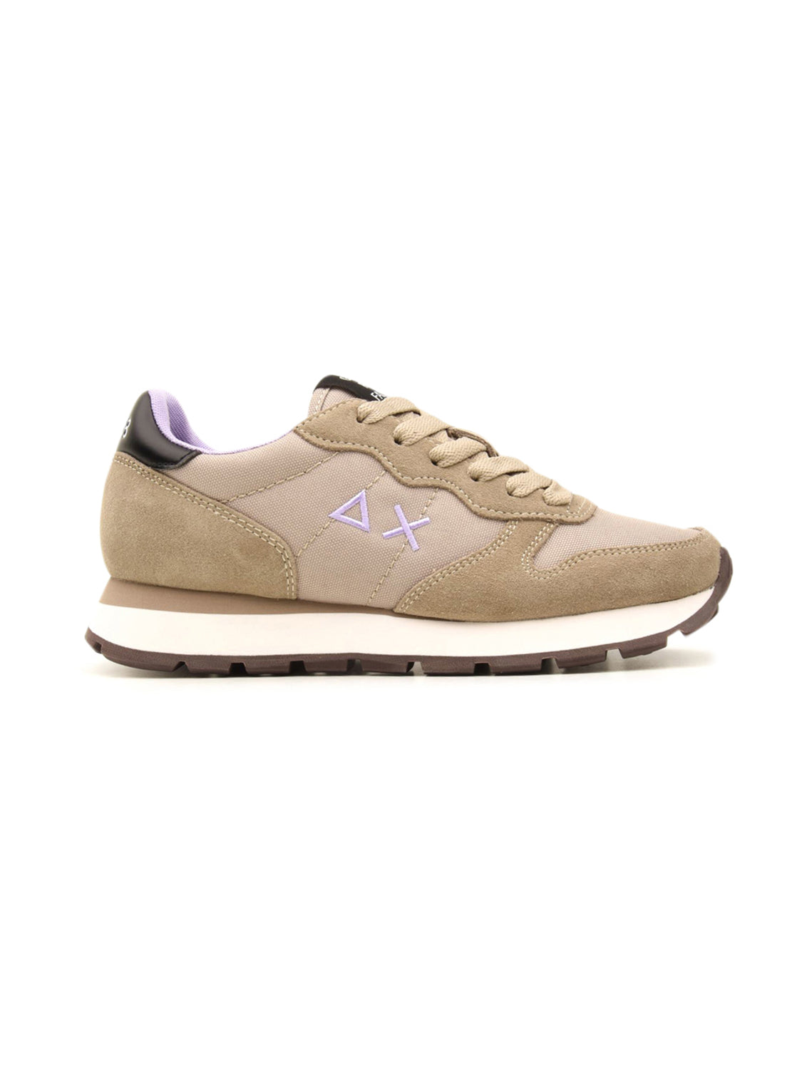 Sneakers Basse Ally Solid SUN68 Donna - Beige