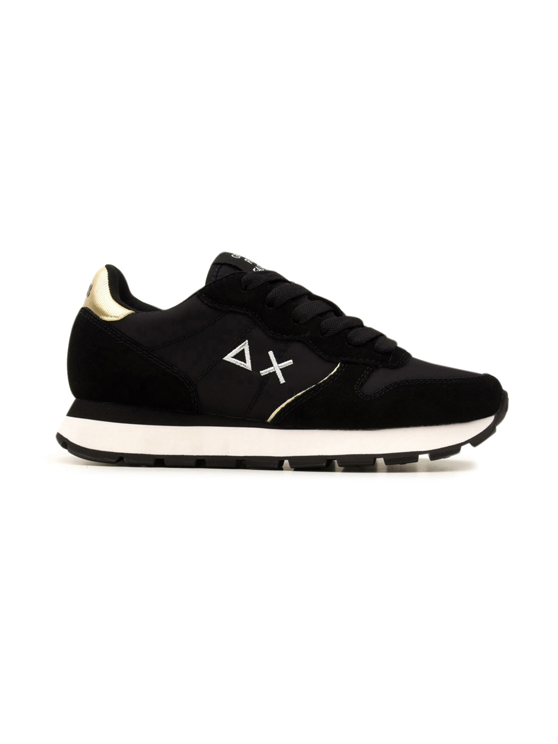 Sneakers Basse Ally Silver Gold SUN68 Donna - Nero
