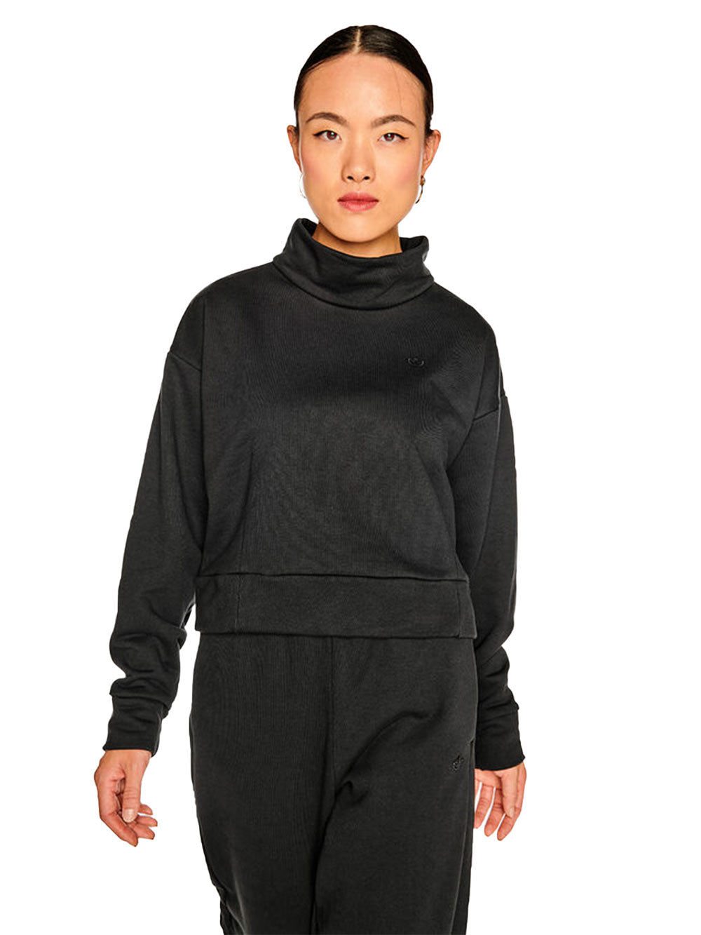 Felpa ADIDAS Donna 801 Nero