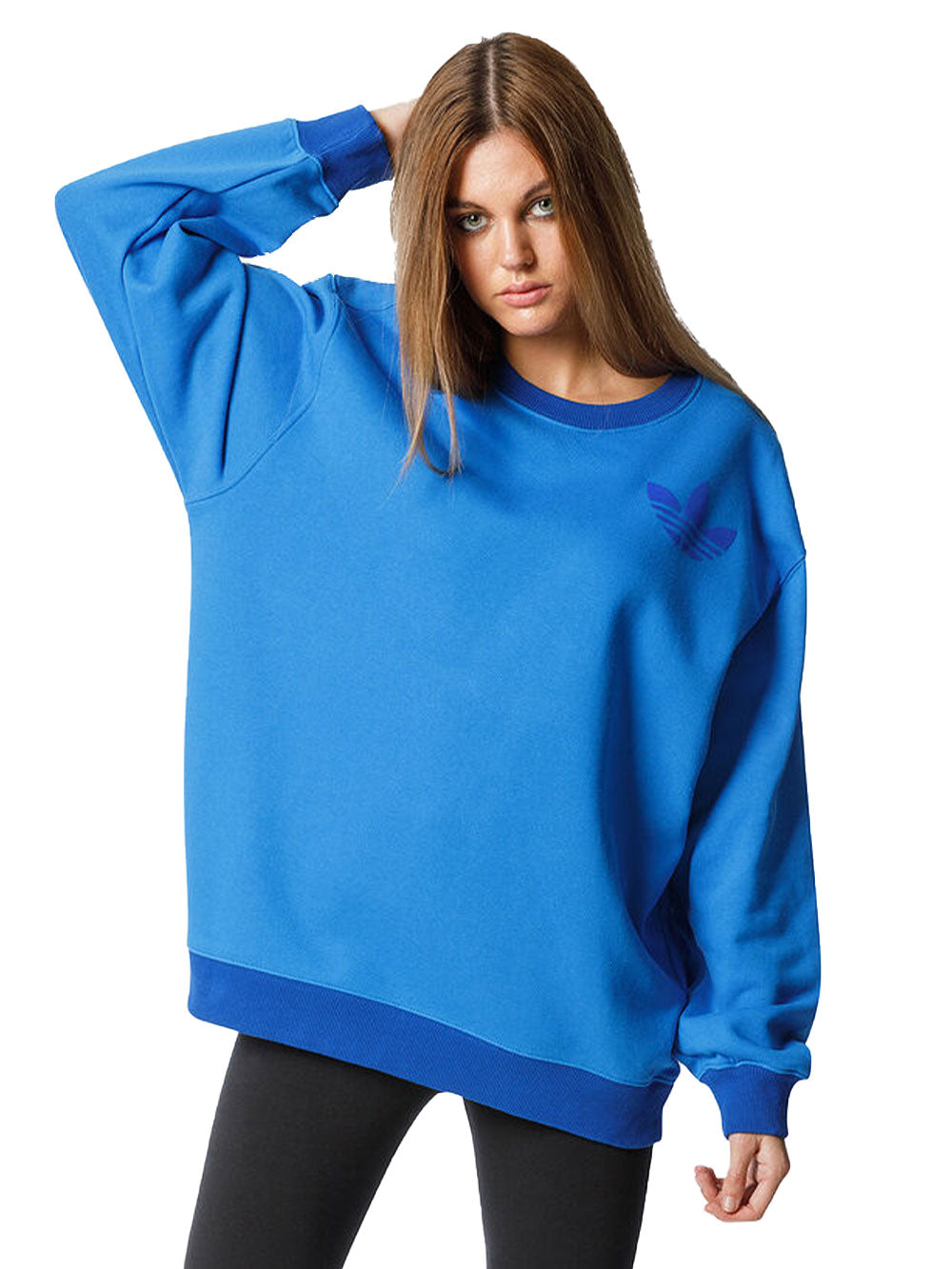 Felpa ADIDAS Donna SWEATSHIRT Blue