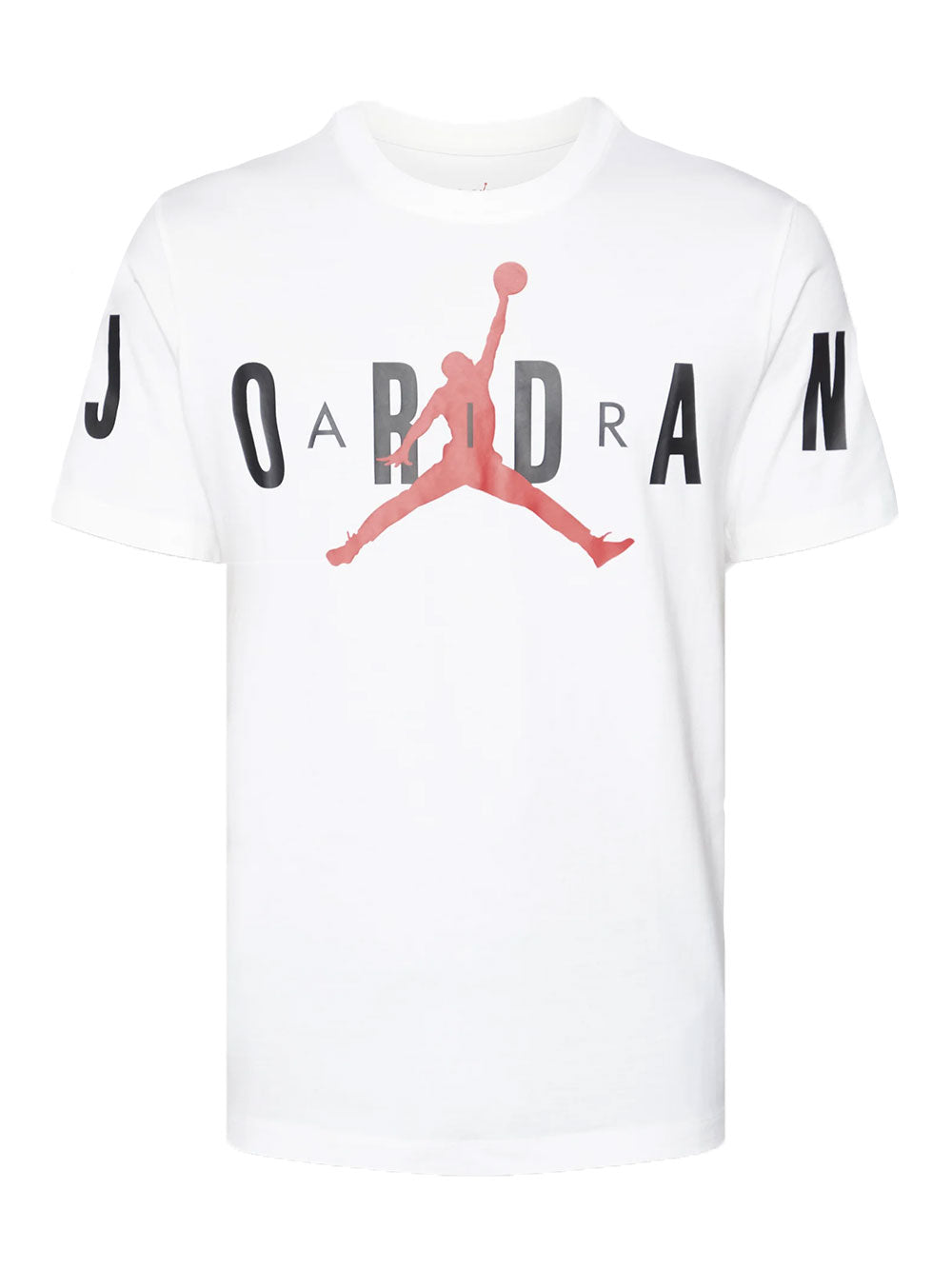 T-shirt JORDAN Uomo M J JD AIR STRETCH SS CREW Bianco