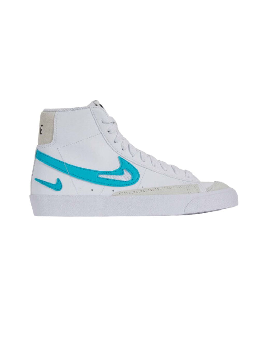 Sneakers Alte NIKE Bambino NIKE BLAZER MID GS Bianco