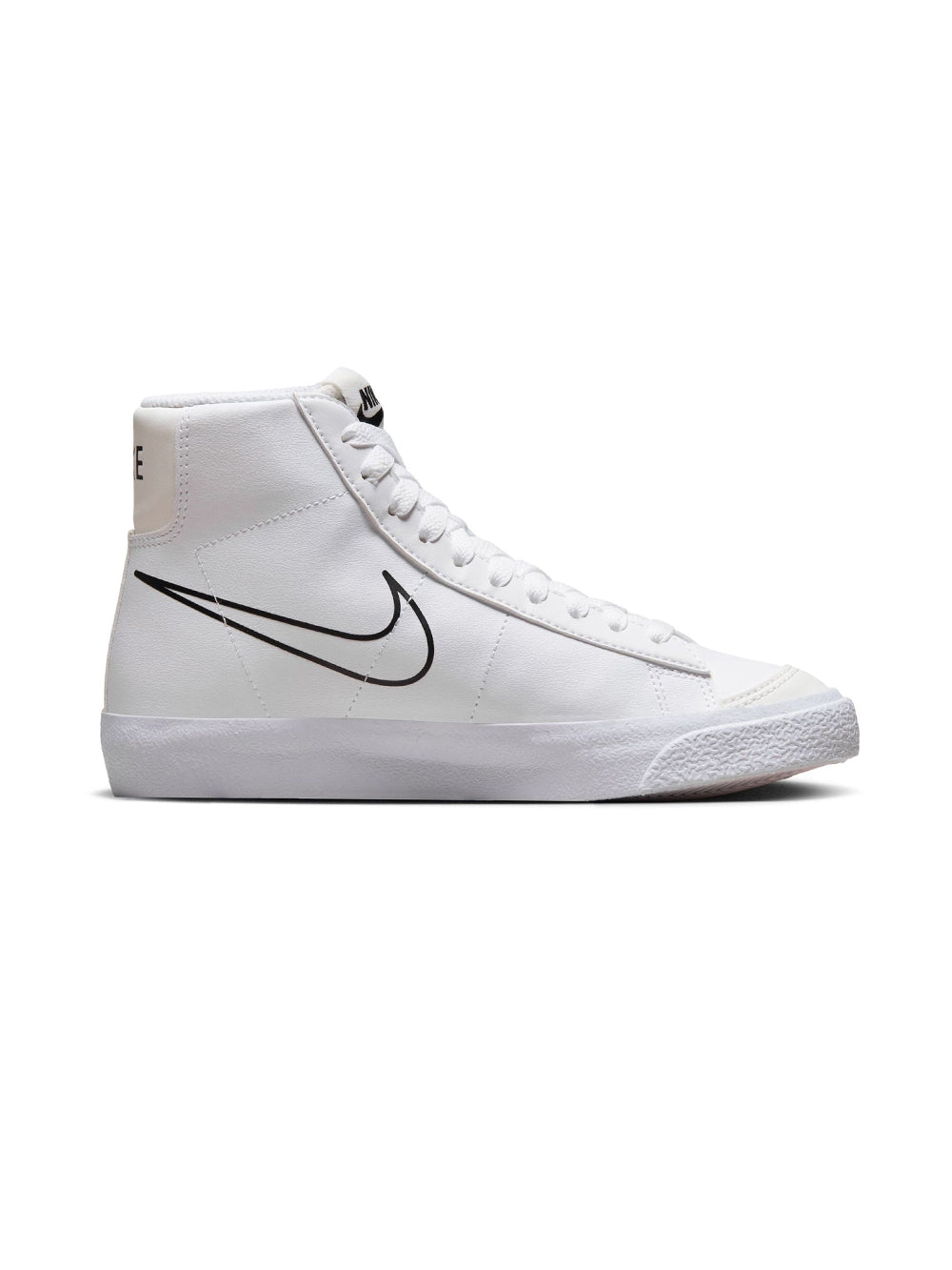 Sneakers Alte NIKE Bambino NIKE BLAZER MID NN GS Bianco