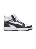 Sneakers Alte PUMA Bambino Puma Rebound V6 Mid,PUMA White-PUMA Bianco