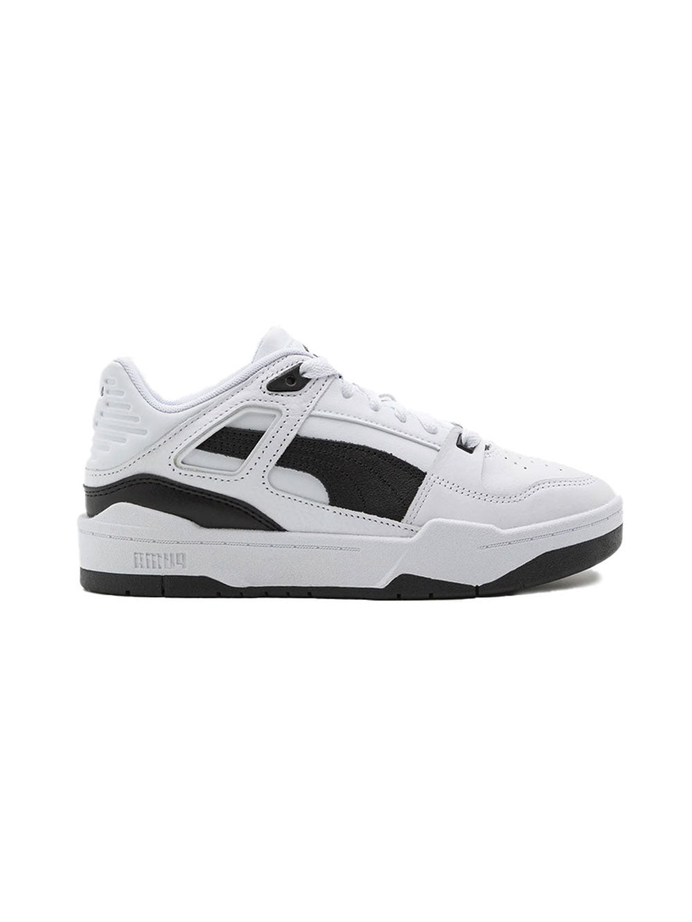 Sneakers Basse PUMA Uomo Slipstream lth,Puma White-Puma Blac Bianco