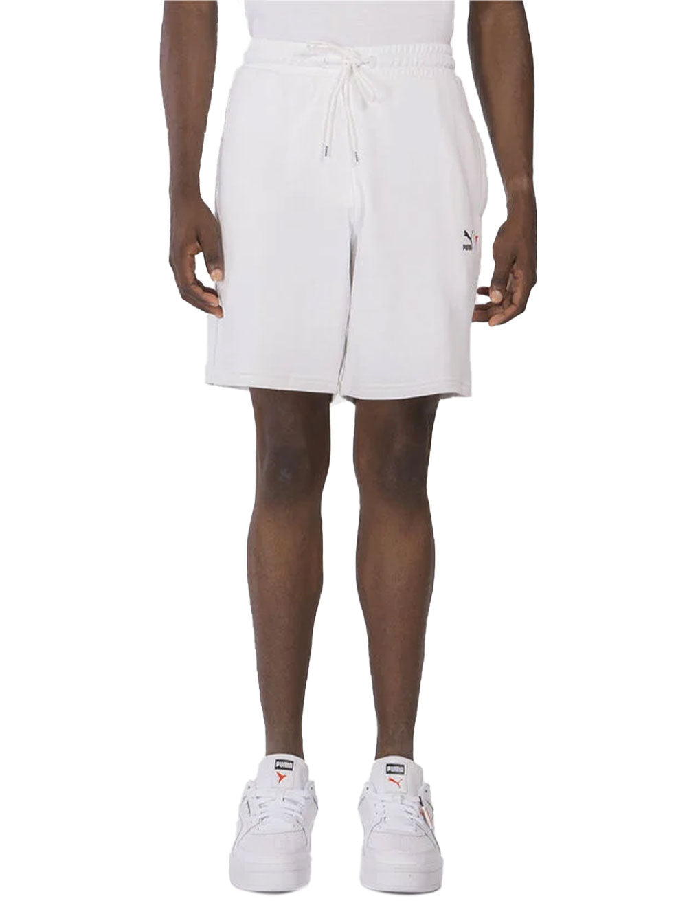 Shorts PUMA Uomo Ushuaia Logo Shorts,PUMA White Bianco