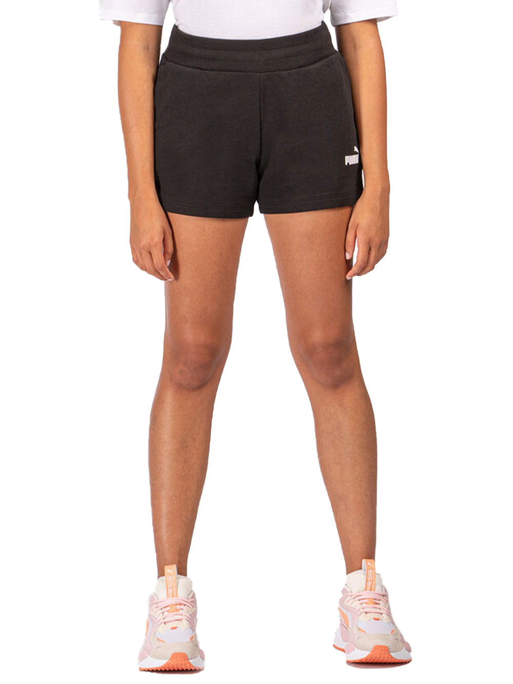Shorts PUMA Donna ESS 4" Sweat Shorts,Puma Black Nero