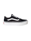 Sneakers Platform VANS Bambino UY OLD SKOOL PLATFORM BLACK/TRUE WH Nero