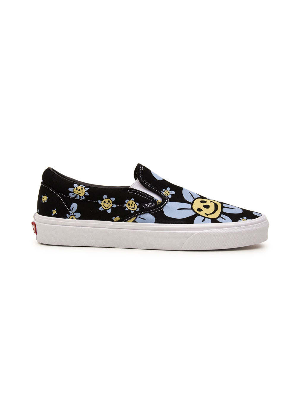 Sneakers Basse VANS Uomo UA CLASSIC SLIP-ON TRIPPY GRIN FLOR Nero