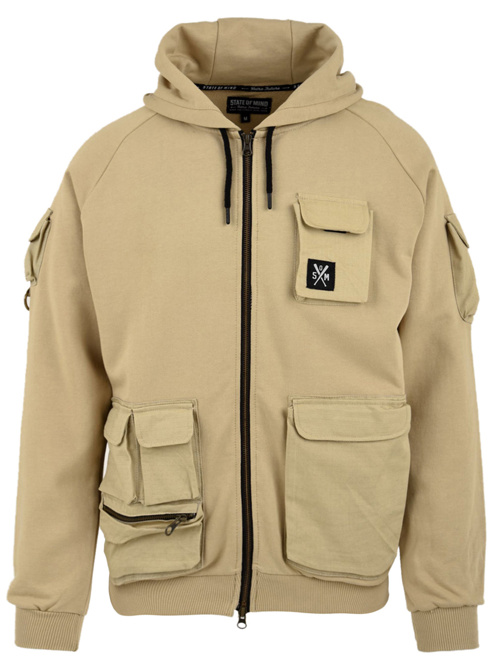 Felpa Uomo doppia tasca a patta