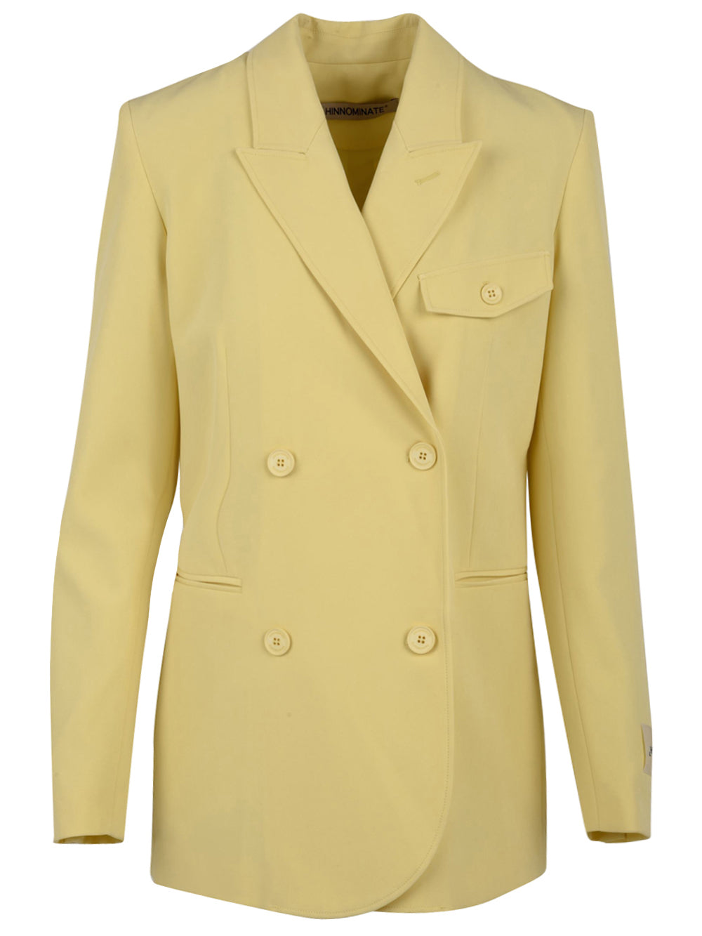 Giacca Donna doppiopetto Giallo