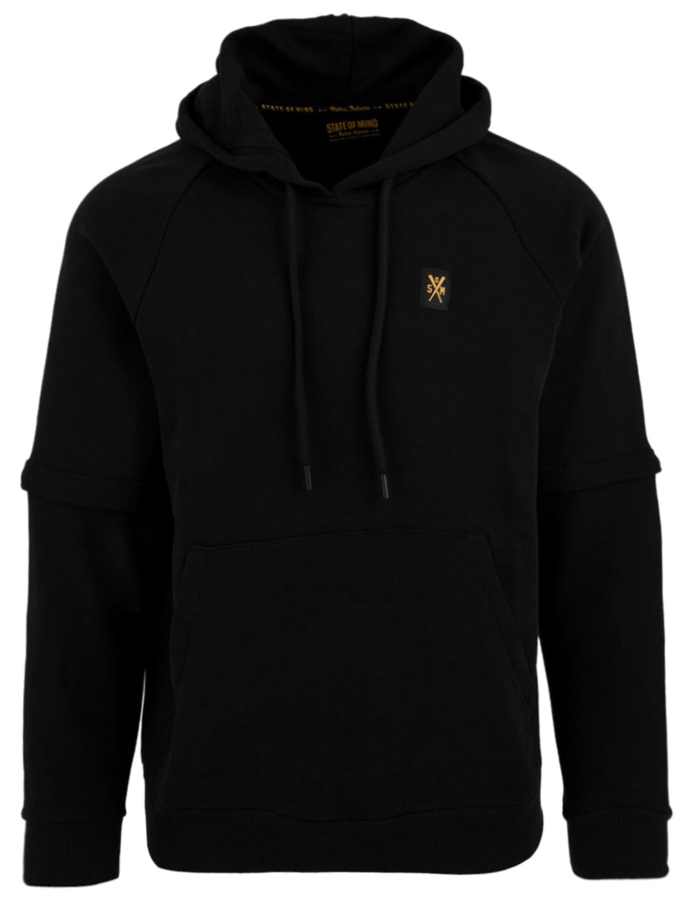 Felpa nera da Uomo Retrofuture Basic