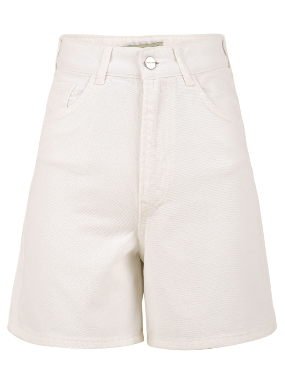 Shorts Donna in denim a vita alta