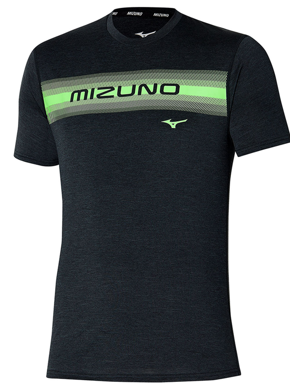 T-shirt running Uomo con logo sul petto