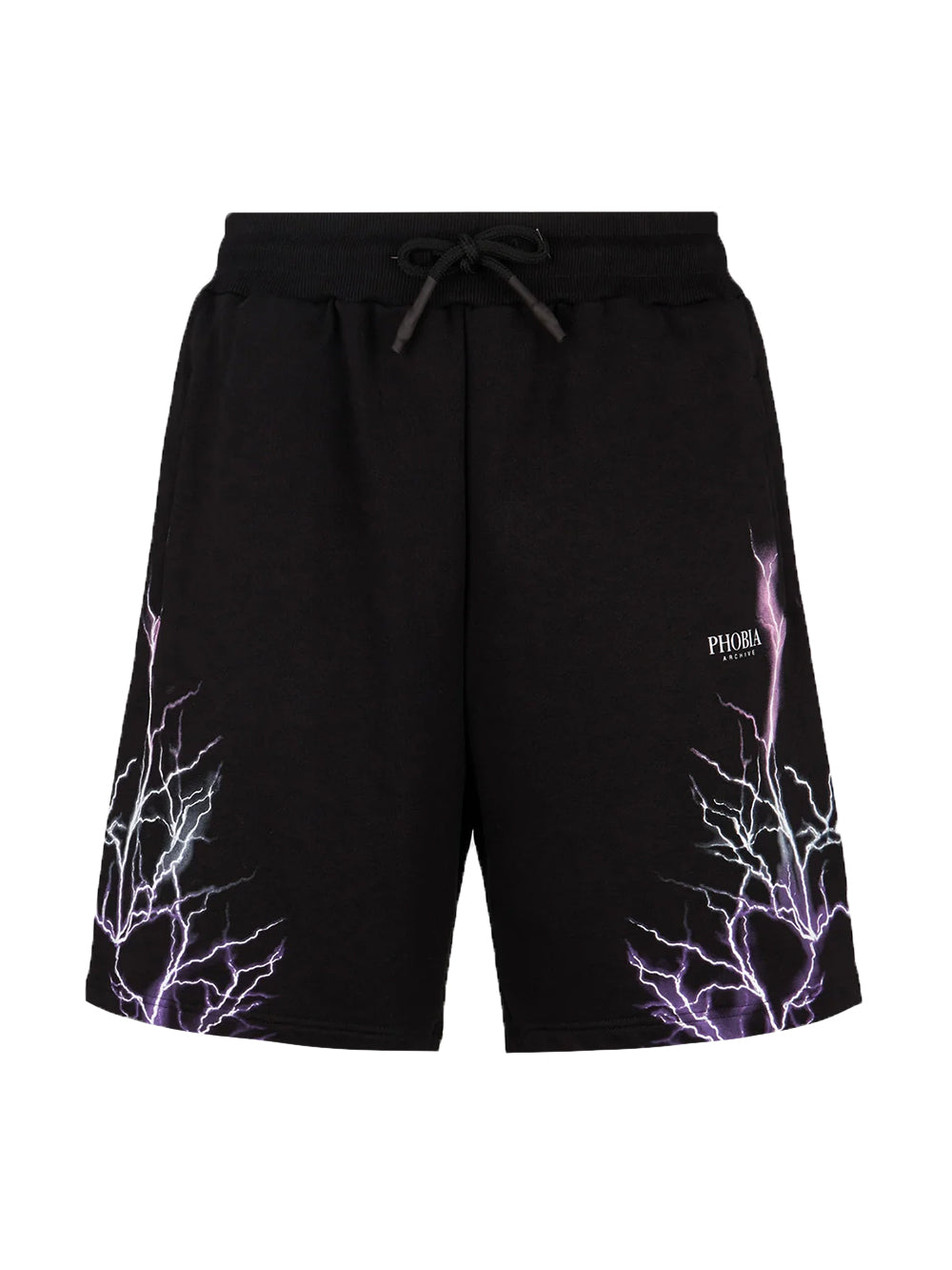 Shorts PHOBIA Uomo PH00120 Black Purple Grey Fuxia lightning