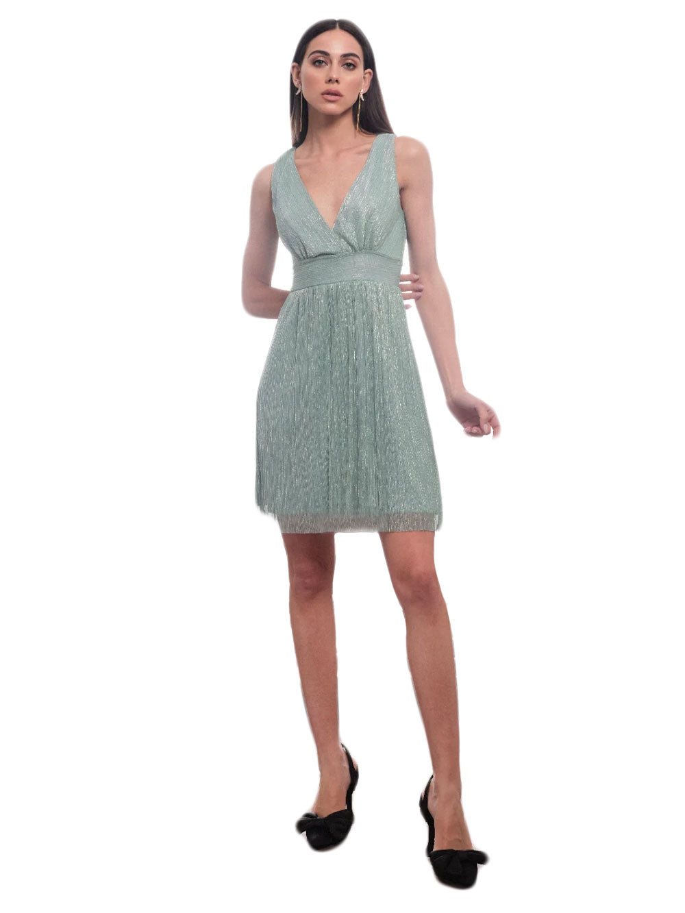 Abito WHITE WISE Donna WW28516 Verde