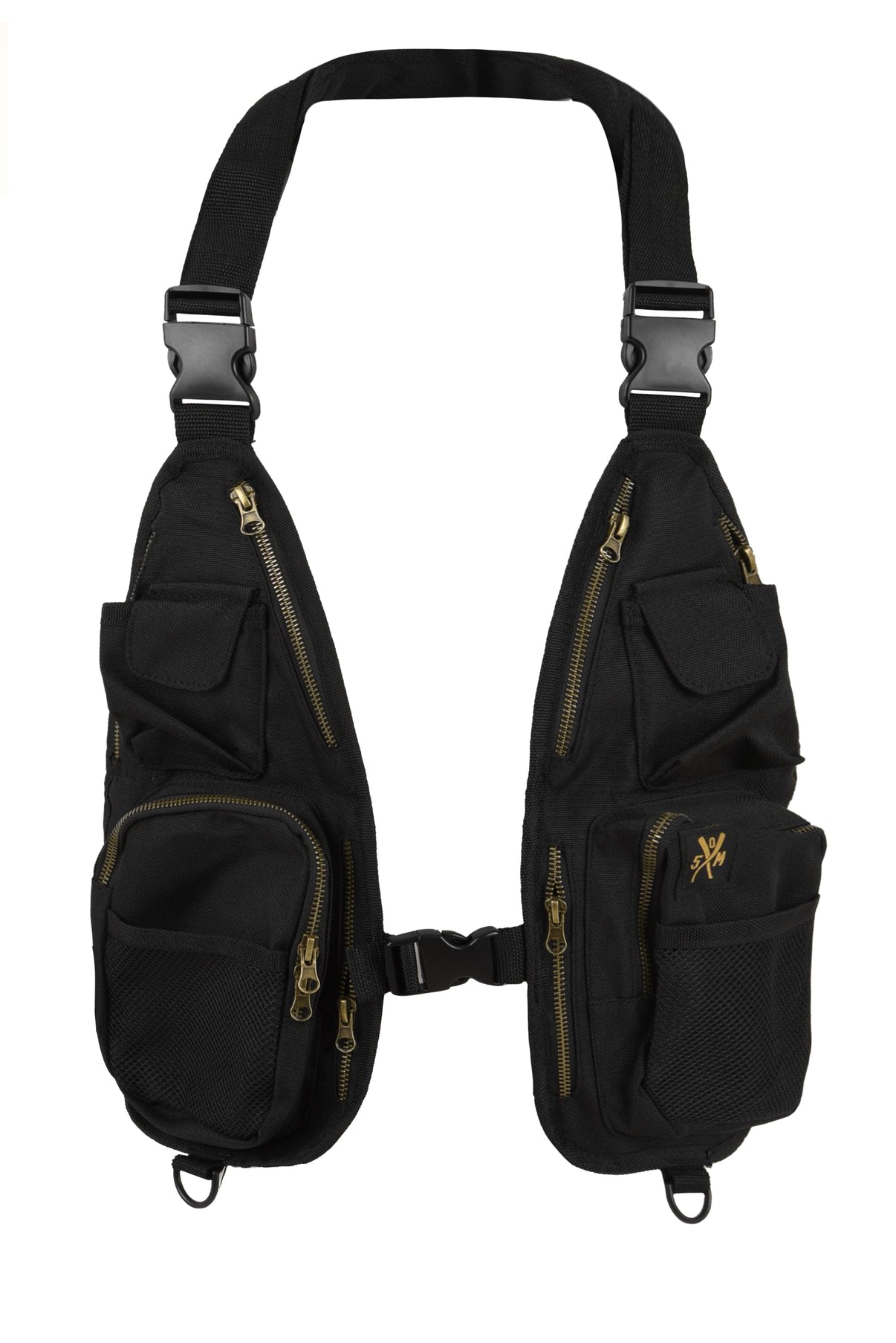 Gilet Uomo Retrofuture Cargo Nero