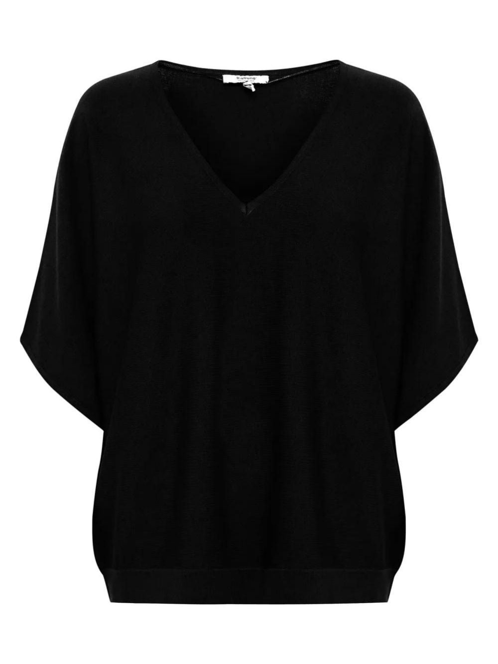 Maglione Donna Nero a tre quarti