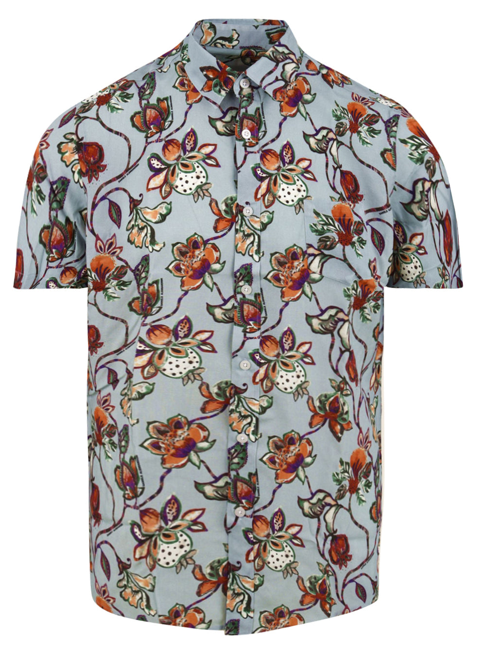 Camicia Uomo con fantasia floreale