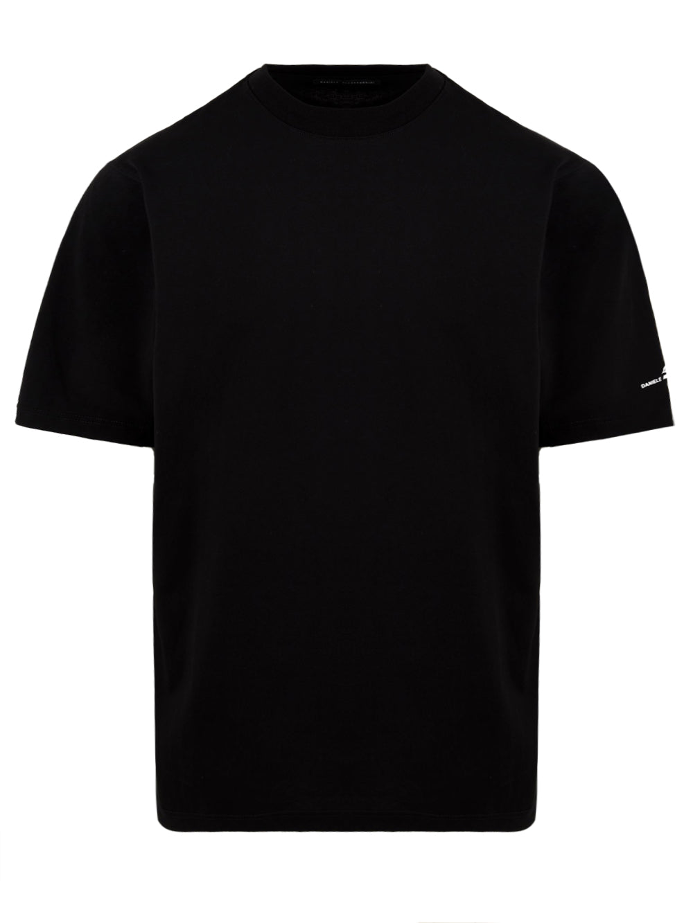 Maglia Uomo Onda in cotone nera