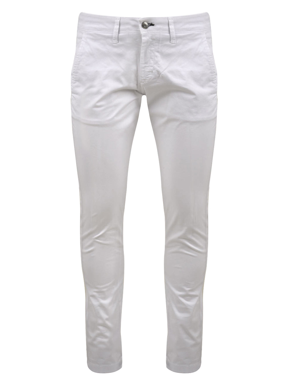 Pantalone DANIELE ALESSANDRINI Uomo PF005F1144400 COLORADO Bianco