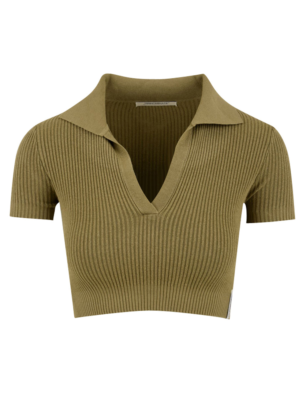 Polo Donna con motivo a costine