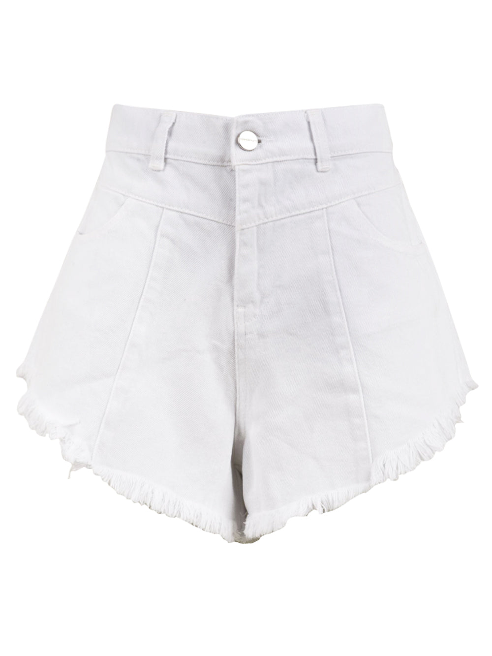 Shorts Donna con zip e bottone