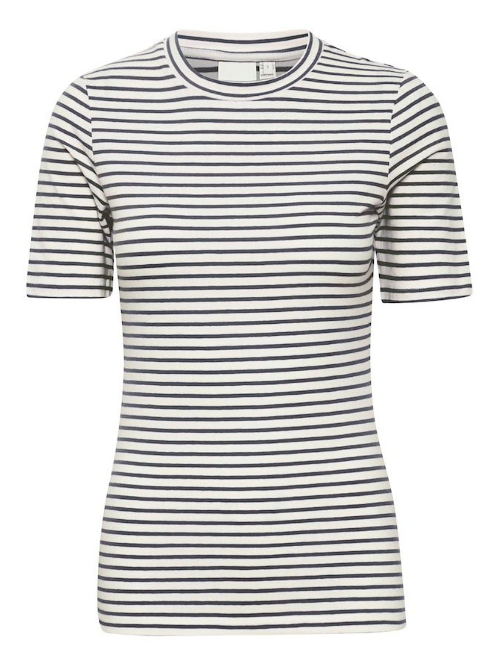 T-shirt Donna a righe Bianco e Nero