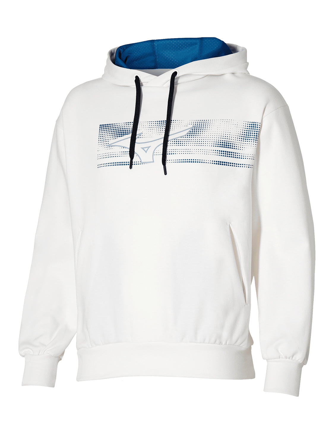Felpa sportswear con cappuccio MIZUNO Uomo - Bianco