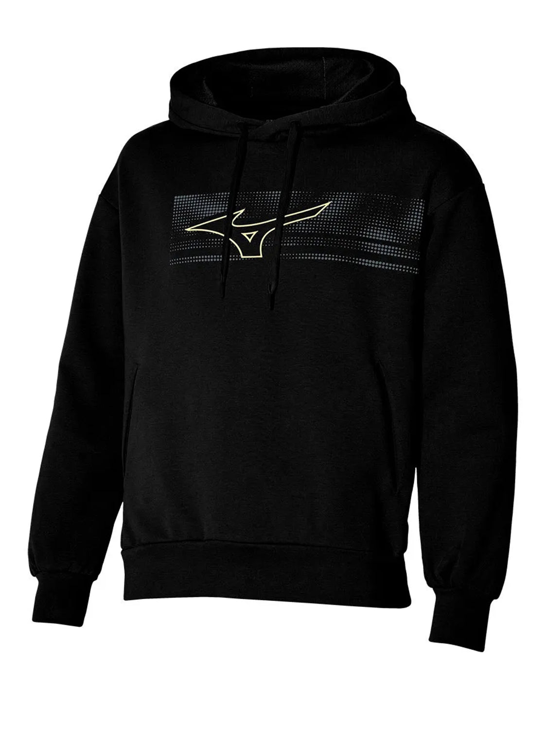 Felpa sportswear con cappuccio MIZUNO Uomo - Nero