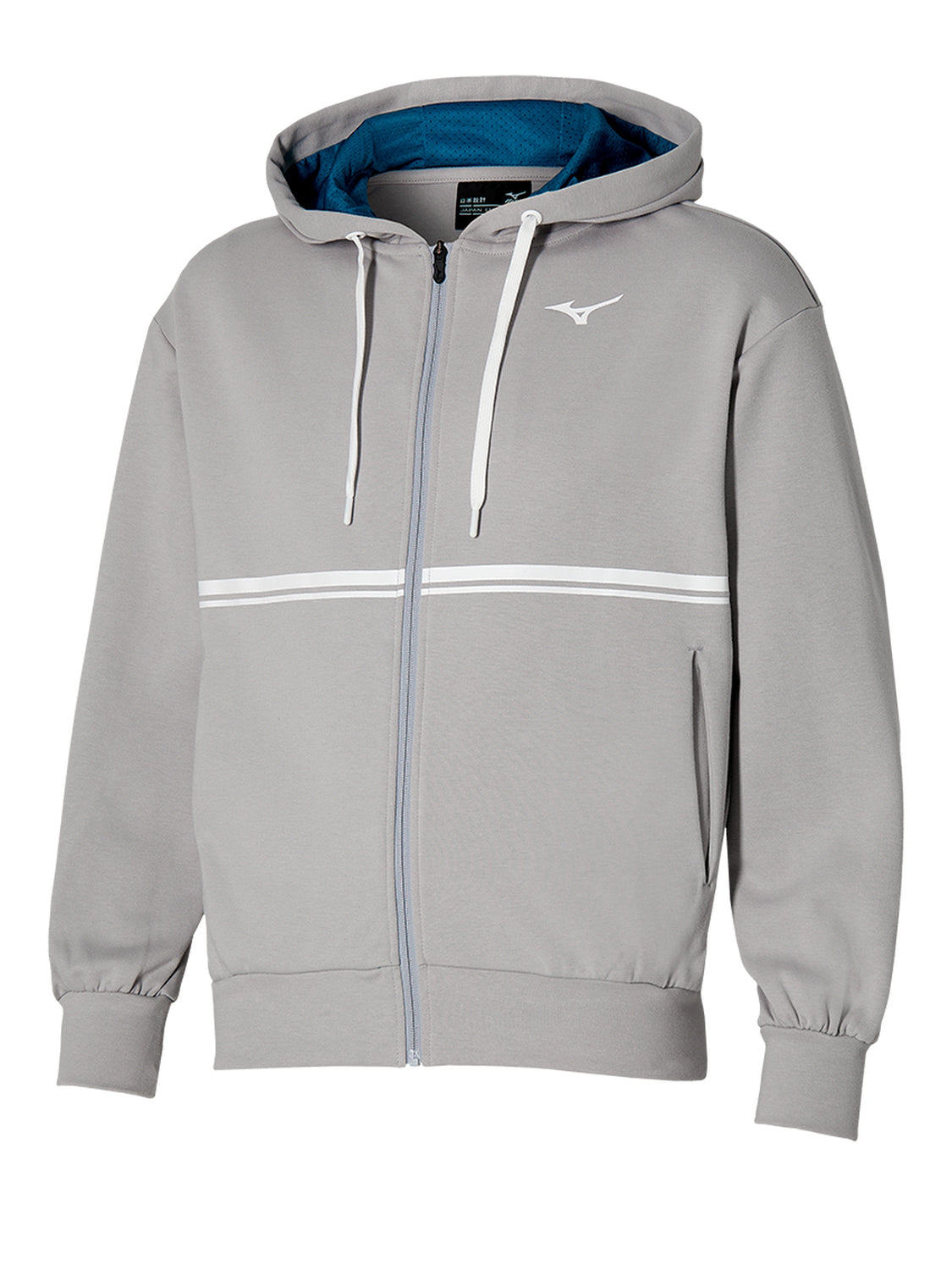 Felpa sportswear con zip MIZUNO Uomo - Grigio