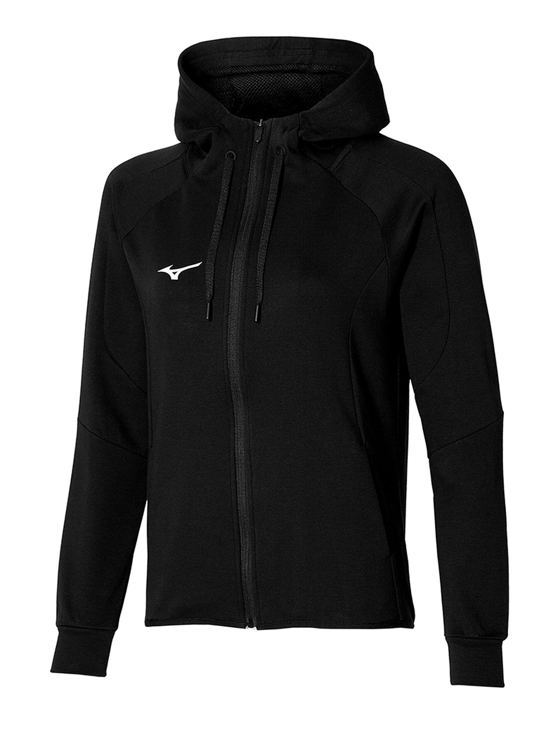 Felpa sportswear con zip MIZUNO Uomo - Nero